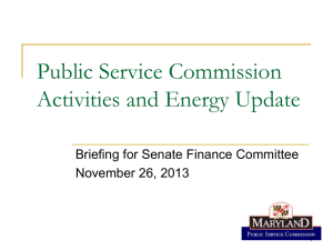 MW - Maryland Public Service Commission
