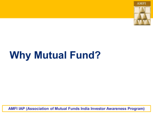 Why Mutual Fund? - Sundaram Mutual