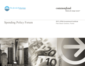 Spending Policy Forum