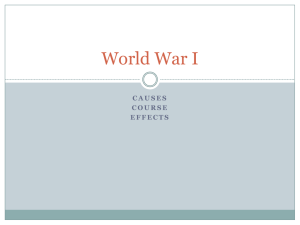 WWI Lecture