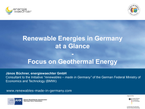 renewables – made in Germany
