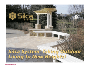 Adding Silca Grate to a New Deck Structure