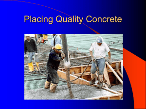 6-placing quality concrete