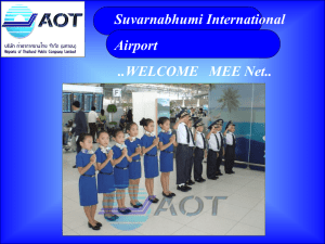 Airport Operations Thailand (AOT) report for MEE – Net