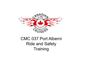 A CMC Ride - Canadian Motorcycle Cruisers Chapter 037 Port Alberni