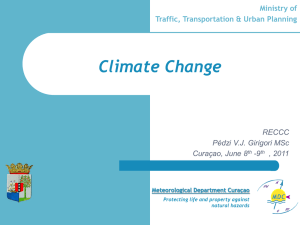 Ministry of Traffic, Transportation & Urban Planning Global Warming
