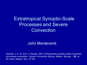 Extratropical Synoptic-Scale Processes and Severe Convection