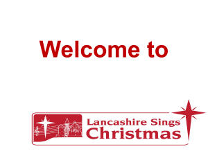 Carols-PowerPoint - Lancashire Sings Christmas