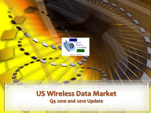 US Wireless Market - Mid Year Update