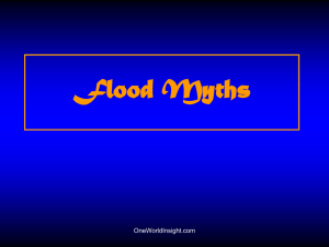 Flood Myths - One World Insight