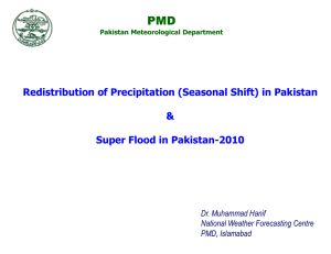 SUPER FLOOD (2010) in Pakistan