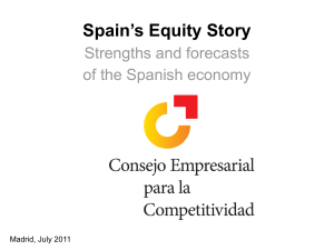 Spain`s Equity Story