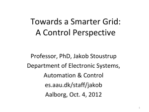 Smart Grid Projects at Automation & Control