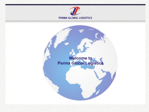 Corporate Presentation - Perma Global Logistics