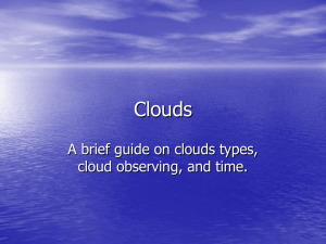 Clouds: A Brief Guide (PowerPoint)