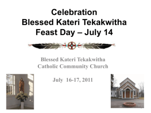 Celebration Feast Day July 16-17, 2011