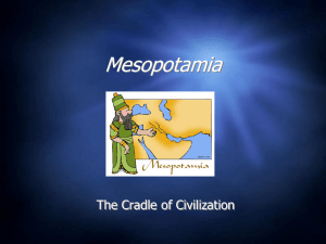 Mesopotamia PPT Notes