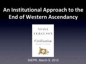 Niall`s Presentation - Stanford Institute for Economic Policy Research