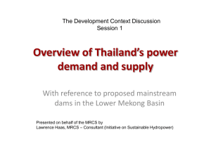 4-Thailand Demand-Supply Overview - relative to