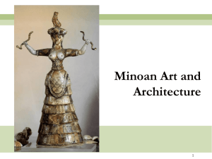 Minoan Art and Architecture
