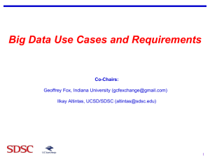 Big Data Use Cases and Requirements