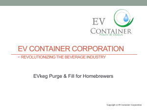 EVkeg Purge & Filling for Home Brewers Instruction