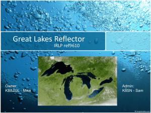PRESENTATION NAME - West Michigan Privately Owned Repeater