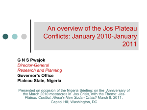 A Kaleidoscope of Conflicts in Plateau