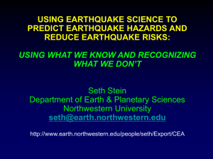 Why is predicting earthquake hazards so hard?