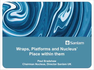 Wraps, Platforms and Nucleus` Place within them by Paul