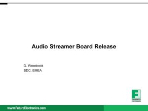 Audio Streamer Board Release
