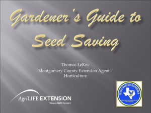 Gardener_s Guide to Seed Saving