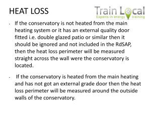 Conservatories - The Energy Link