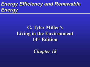 (Fig. 18-5 p. 381) Ways to Improve Energy Efficiency Cogeneration