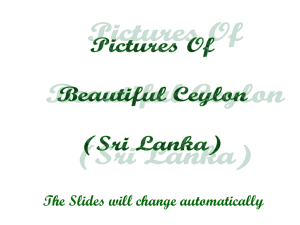 Beautiful Ceylon - Dhahampasala.org