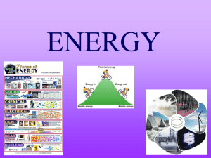 Energy POWERPOINT