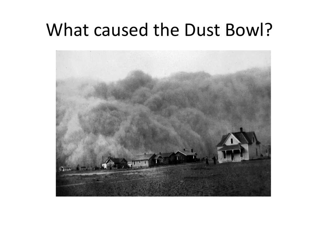 dust bowl research paper