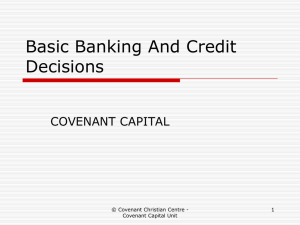 Basic-Banking-And-Credit-Decisions
