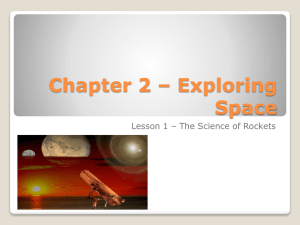 Chapter 2 – Exploring Space