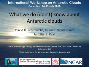 (don`t) know about Antarctic clouds?