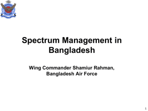 Spectrum Management Bangladesh