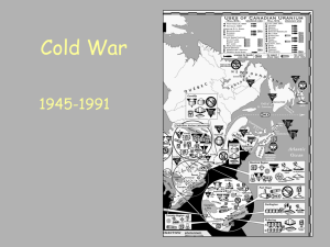 The Cold War Powerpoint