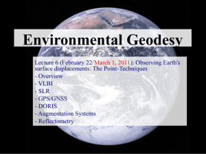 Environmental Geodesy - Nevada Geodetic Laboratory