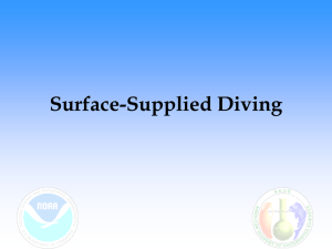 Surface Supplied Diving