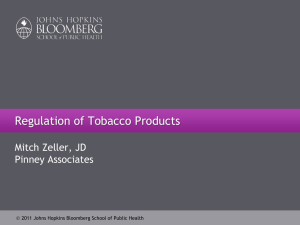 PowerPoint Presentation - Global Tobacco Control