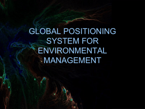 save-GPS for Environmental Management