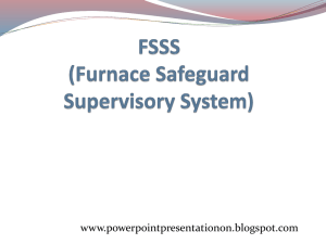 FURNACE SAFEGUARD SUPERVISORY SYSTEM