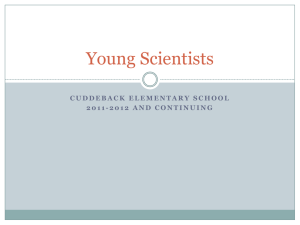 Young Scientists - Friends of The Van Duzen