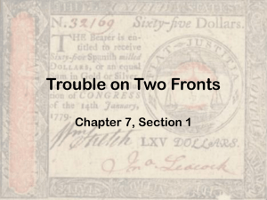 Trouble on Two Fronts