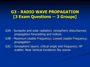 G3 - Radio Wave Propagation